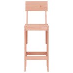 vidaXL Tabourets de bar lot de 2 40x48 5x115 5 cm bois massif douglas