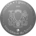 Pièce de monnaie en Argent 200 Francs g 1 Millésime 2023 Black Hole BLACK HOLE V2
