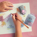 Legami PSCAT0001 - Taille-Crayon avec réservoir - Meow