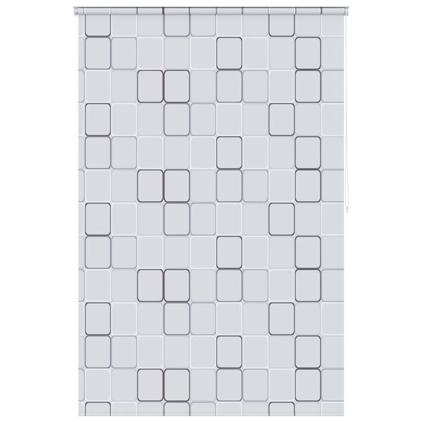 vidaXL Store roulant de douche 160x240 cm Carré