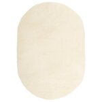 vidaXL Tapis Shaggy à poils longs NAVARRA crème 300x200 cm polyester