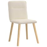 vidaXL Chaises à manger lot de 4 Lin