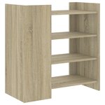 vidaXL Buffet chêne sonoma 73 5x35x75 cm bois d'ingénierie