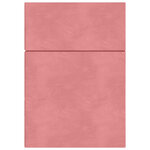 vidaXL Canapé-lit pliable 140 x 67 x 45 cm Rose
