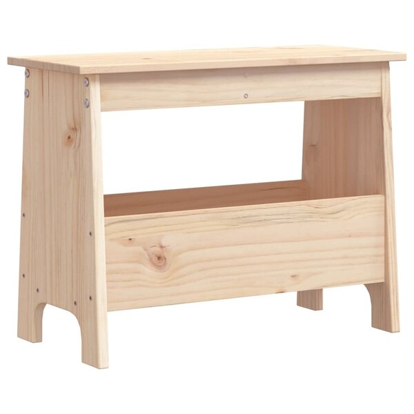 vidaXL Banc d'entrée 60x28x45 cm bois de pin massif