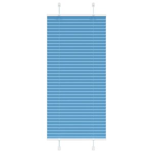 vidaXL Store plissé bleu 60x150 cm largeur du tissu 59 4 cm polyester