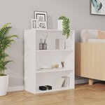 vidaXL Armoire murale suspendue Blanc 69 5x32 5x90 cm