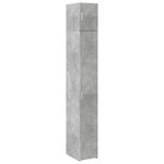 vidaXL Armoire de rangement mince gris béton 30x42 5x225 cm