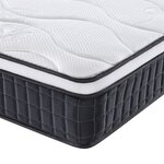 vidaXL Matelas à ressorts bonnell moyen 90x190 cm
