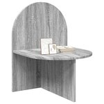 vidaXL Table de chevet 2 Pièces Sonoma gris 48 x 49 x 65 cm
