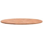 vidaXL Dessus de table Ø70x1 5 cm rond bois massif de hêtre