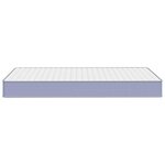 vidaXL Matelas en mousse moyennement doux 120x200 cm