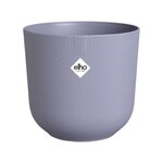 Pot de fleur Jazz Rond - Violet Ø 29.5 x hauteur 27 cm - Intérieur 100 recyclé