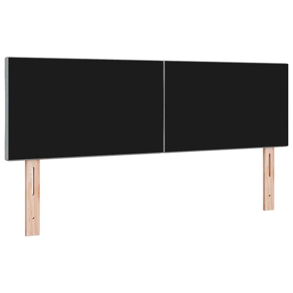 vidaXL Tête de Lit en Tissu Geometric Manuel Gris clair 144 cm tissu