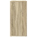 vidaXL Buffet chêne sonoma 79x38x80 cm bois d'ingénierie