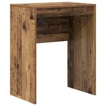 vidaXL Bureau d'écriture rustique Bois ancien Bois d'ingénierie