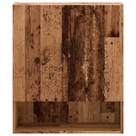 vidaXL Armoire murale vieux bois 60x31x70 cm bois d'ingénierie