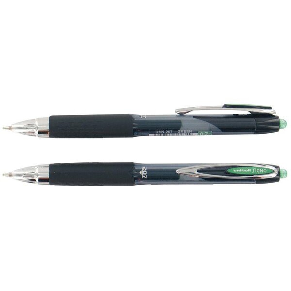 Roller encre gel uni-ball Signo RT 207 vert