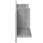 vidaXL Armoire murale 100x16 5x30 cm sonoma gris bois d'ingénierie