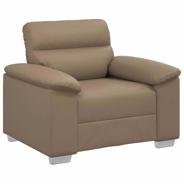 vidaXL Fauteuil cappuccino 100x81x84 cm similicuir