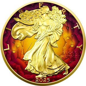 Pièce de monnaie en Argent 1 Dollar g 31.1 (1 oz) Millésime 2025 DIWALI