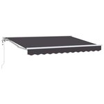 vidaXL Cadre d'auvent Anthracite 250 x 200 cm