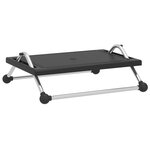 vidaXL Repose-pied Noir 45x40x13 5 cm