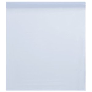 vidaXL Film de fenêtre statique dépoli blanc 45x2000cm PVC
