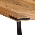 vidaXL Table à manger 200x100x75 cm bois de manguier massif