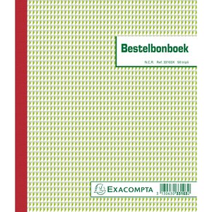 Manifold Commandes 21x18cm 50 Feuillets Triple Autocopiant. Texte En Néerlandais - Blanc - X 5 - Exacompta