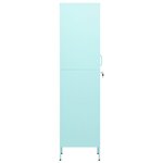 vidaXL Armoire à casiers Vert menthe 35x46x180 cm Acier