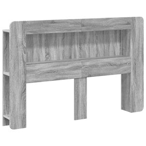 vidaXL Cabinet de Tête de Lit Sonoma gris Bois d’ingénierie