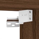 vidaXL Garde-robe Chêne marron 100x32 5x35 cm Bois d'ingénierie