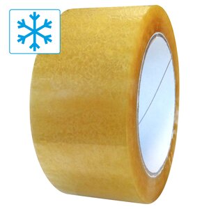 Ruban adhésif polypropylène grand froid – (6 rouleaux) 48 mm x 100 m transparent – Bulteau Systems