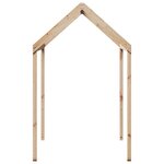 vidaXL Toit de lit pour enfants 217x85 5x154 cm bois de pin massif