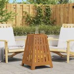 vidaXL Braise Marron 50 x 50 x 70 cm Acier résistant aux intempéries