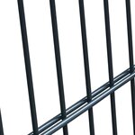 vidaXL Portillon 2D (simple) Gris anthracite 106x170 cm