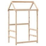 vidaXL Ensemble de lit de jour avec toit 90x190 cm bois de pin massif