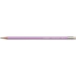 Crayon graphite Swano pastel HB bout gomme Lilas x 12 STABILO