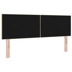 vidaXL Tête de lit design blocs de diamants crème  160 cm  en tissu.