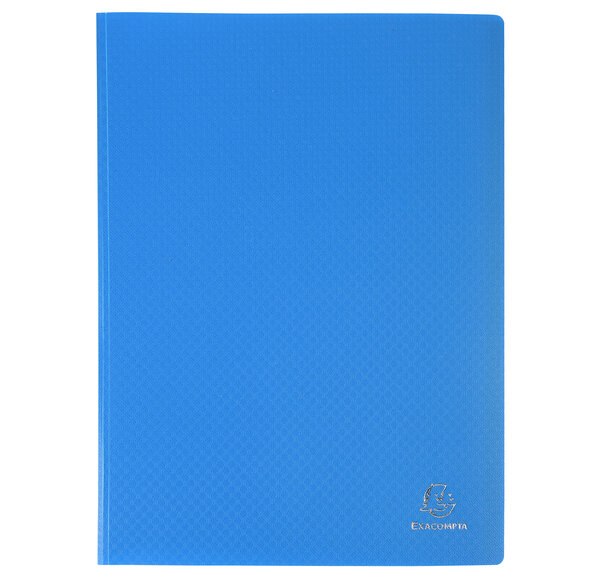 Protège-documents En Polypropylène Souple Opak 80 Vues - A4 - Couleurs Assorties - X 12 - Exacompta