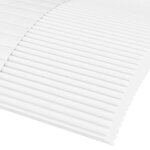 vidaXL Matelas en mousse blanc 80x220 cm dureté H2 H3