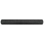 vidaXL Filet brise-vue Noir 1x25 m PEHD 195 g/m²
