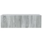 vidaXL Meuble TV mural 98 x 41 x 30 cm Sonoma gris Bois d'ingénierie