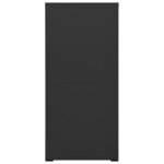 vidaXL Classeur Anthracite 46x62x133 cm Acier