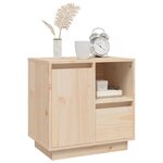 vidaXL Tables de chevet 2 Pièces 50x34x50 cm Bois de pin massif