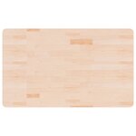 vidaXL Établi 100x60x81 5 cm bois de chêne massif rectangulaire