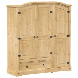 vidaXL Garde-robe Corona 151 5x52x170 cm bois de pin massif