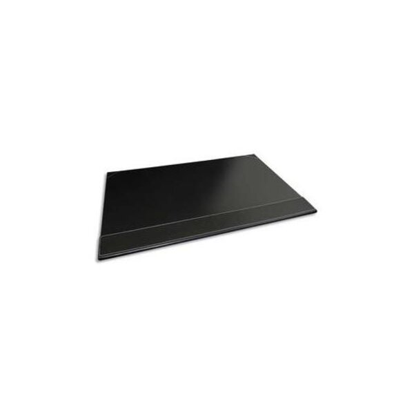 Sous-main à rabat simili cuir - Dimensions L50 x H35 x P1 cm coloris noir PAVO