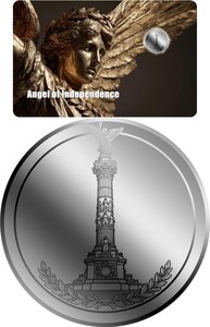 Pièce de monnaie en Palladium 12 Dollars g 0.031 (1/1000 oz) Millésime 2026 ANGEL OF INDEPENDENCE 1/1000 (PRÉCOMMANDE)